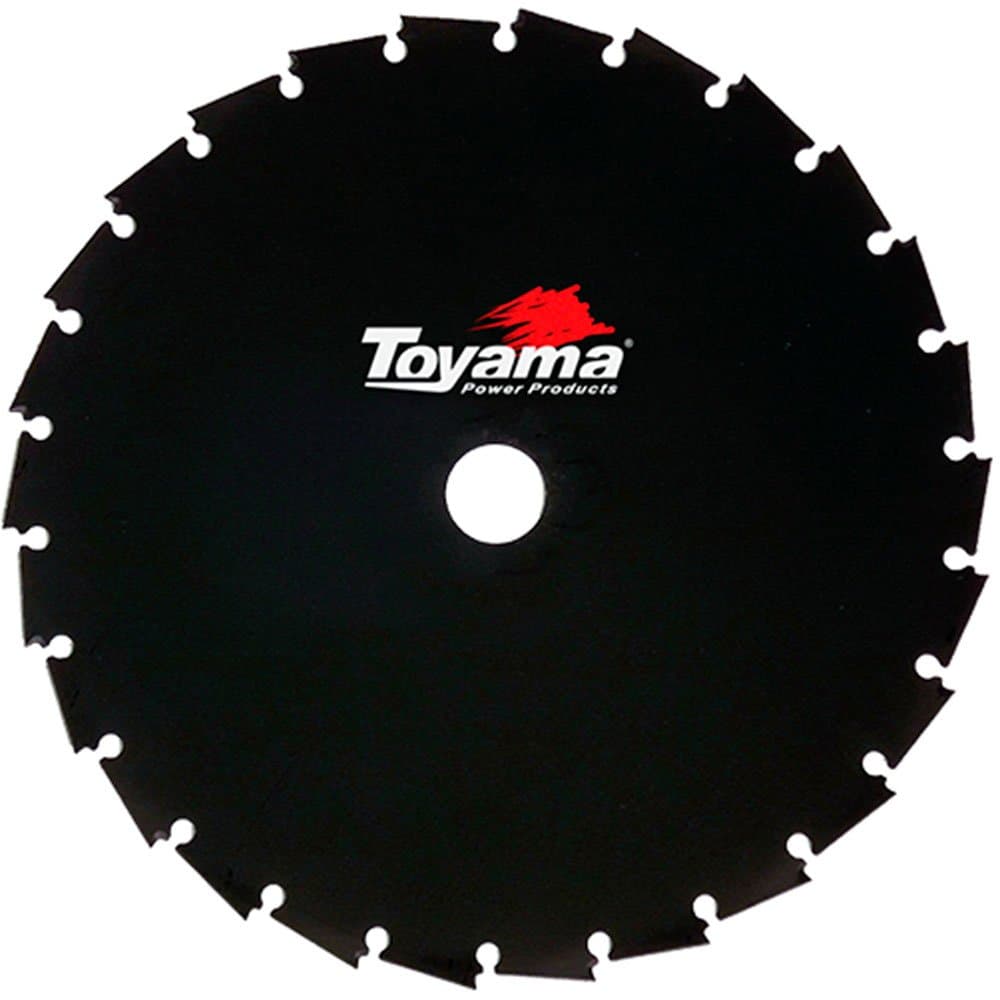 Lamina Circular sem Videa para Rocadeira 255 x 254mm 26 Dentes com Adaptador de Furos 20mm TOYAMA-TCB255252616-U