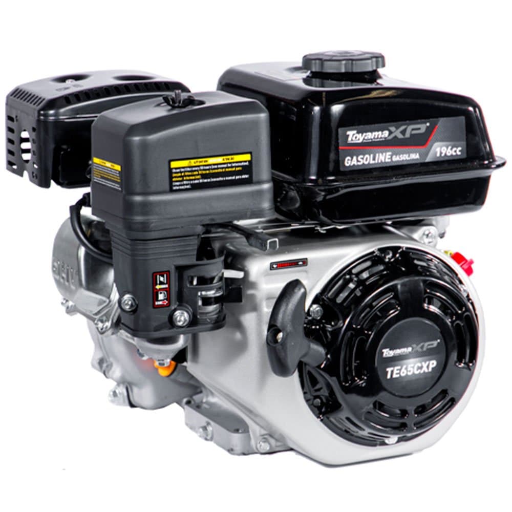 Motor a Gasolina TE65C-XP 4T Refrigerado a Ar 65HP 196CC Partida Manual com Embreagem TOYAMA-004-007