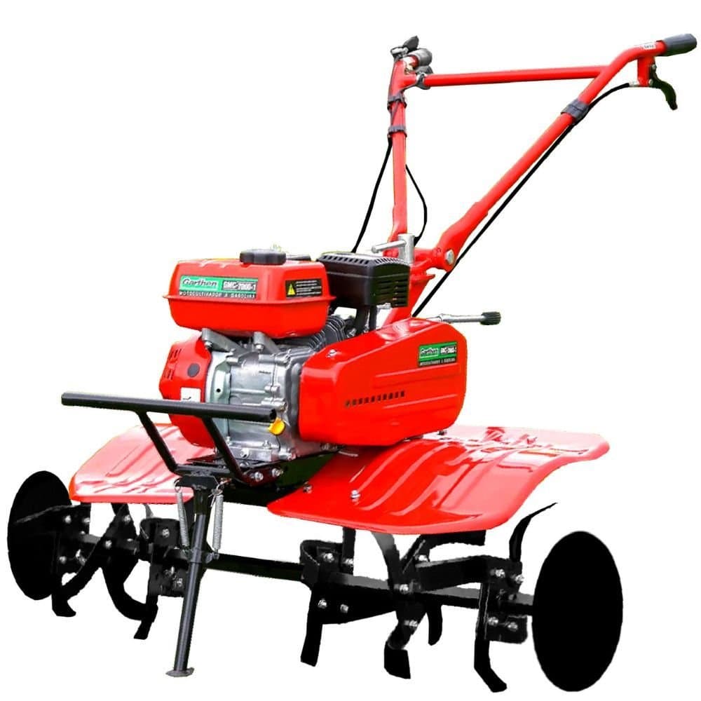 Motocultivador a Gasolina 7HP 4T 212cc GMG-7000-8 com Partida Manual e Rodas 8 Pol GARTHEN-000445220