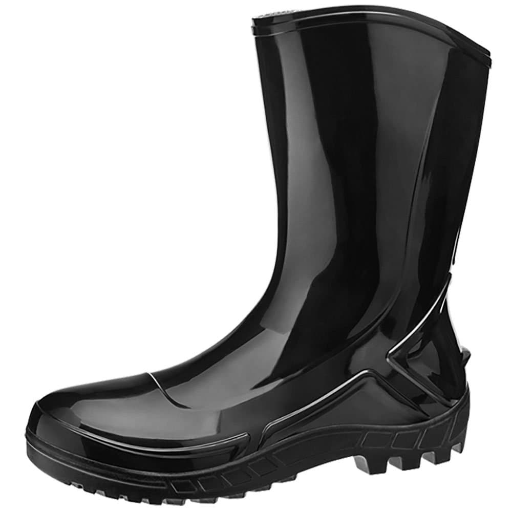 Bota de PVC Preto Cano Medio com Forro n36 Vulcaflex CA 42291 110VFLEXF-PR MARLUVAS-700447-36