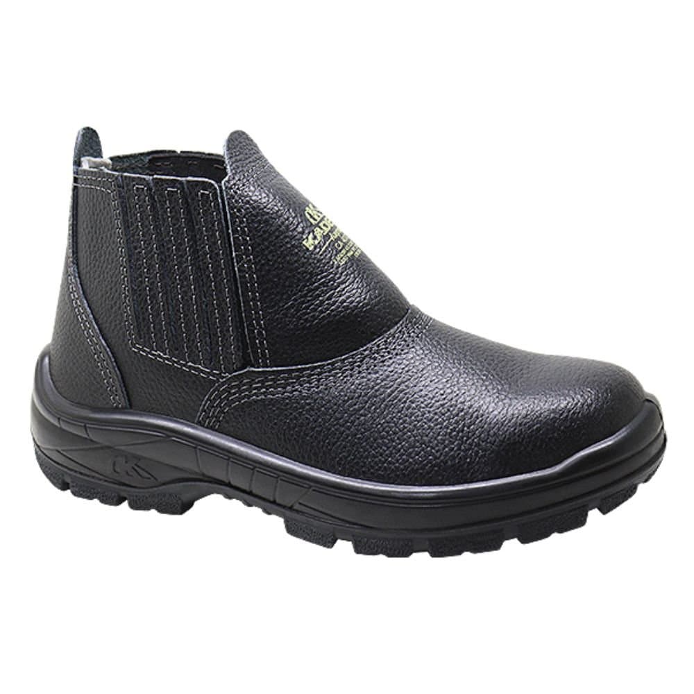 Bota de Impacto de Seguranca 2500 Preta com Cadarco sem Bico de Ferro N44 KADESH-EL2500CPT21-44
