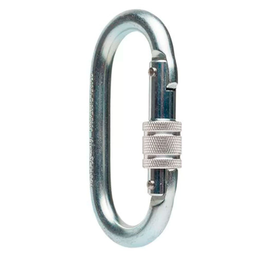 Mosquetao Oval em Aco Carbono com 10 Unidades MG CINTO-MULT5200