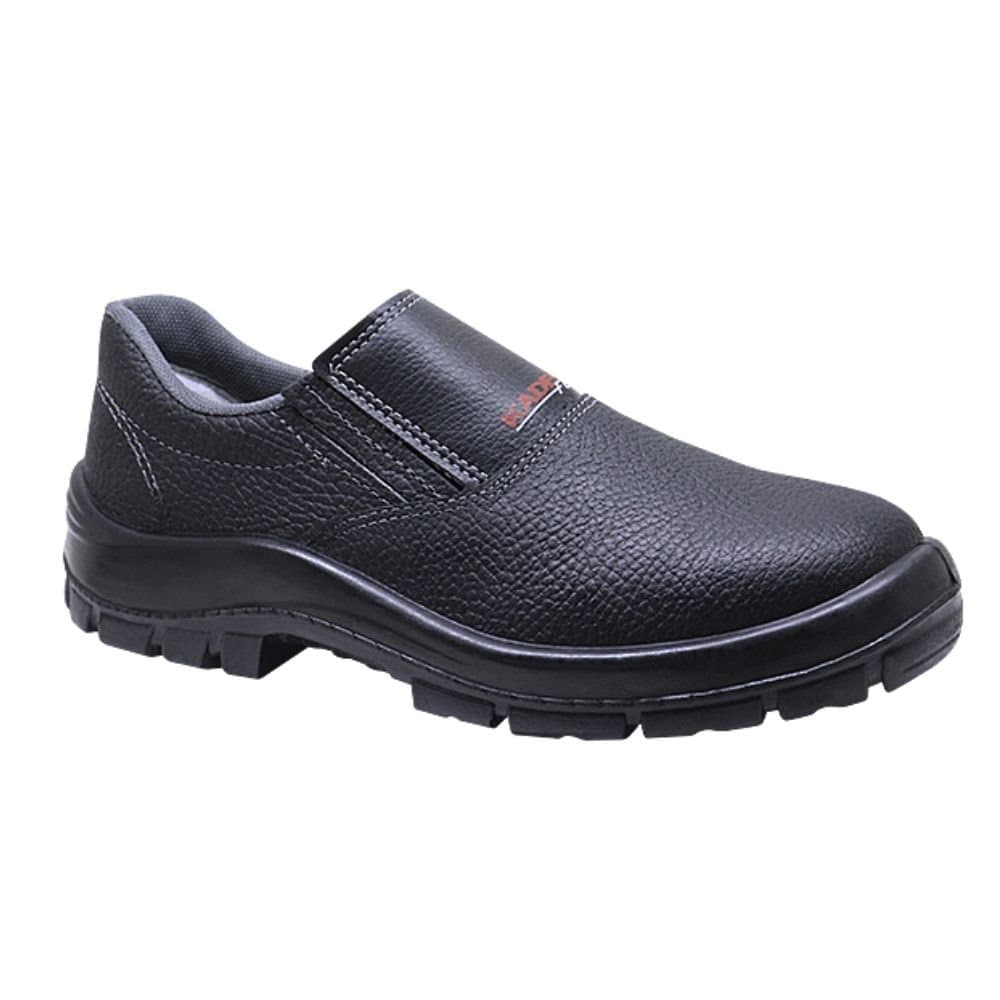 Sapato de Seguranca Flex 1501 Preto com Elastico N42 KADESH-1501ACO21-42