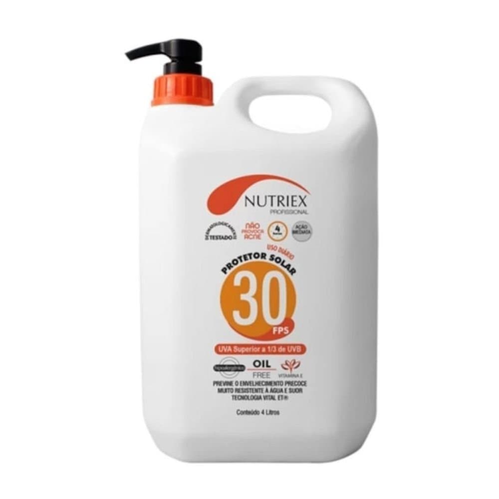Protetor Solar Profissional FPS 30 13 UVA 4 Litros NUTRIEX-0061010
