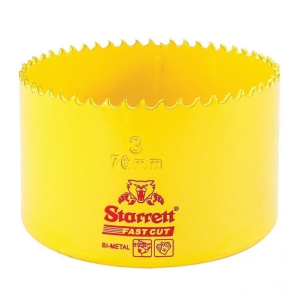 Serra Copo Bi-Metal Fast Cut 3 Pol STARRETT-FCH0300-G