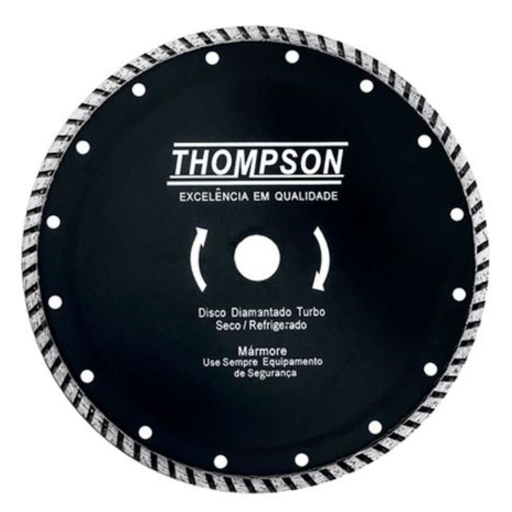 Disco de Corte Diamantado Turbo Pol 180 mm THOMPSON-867