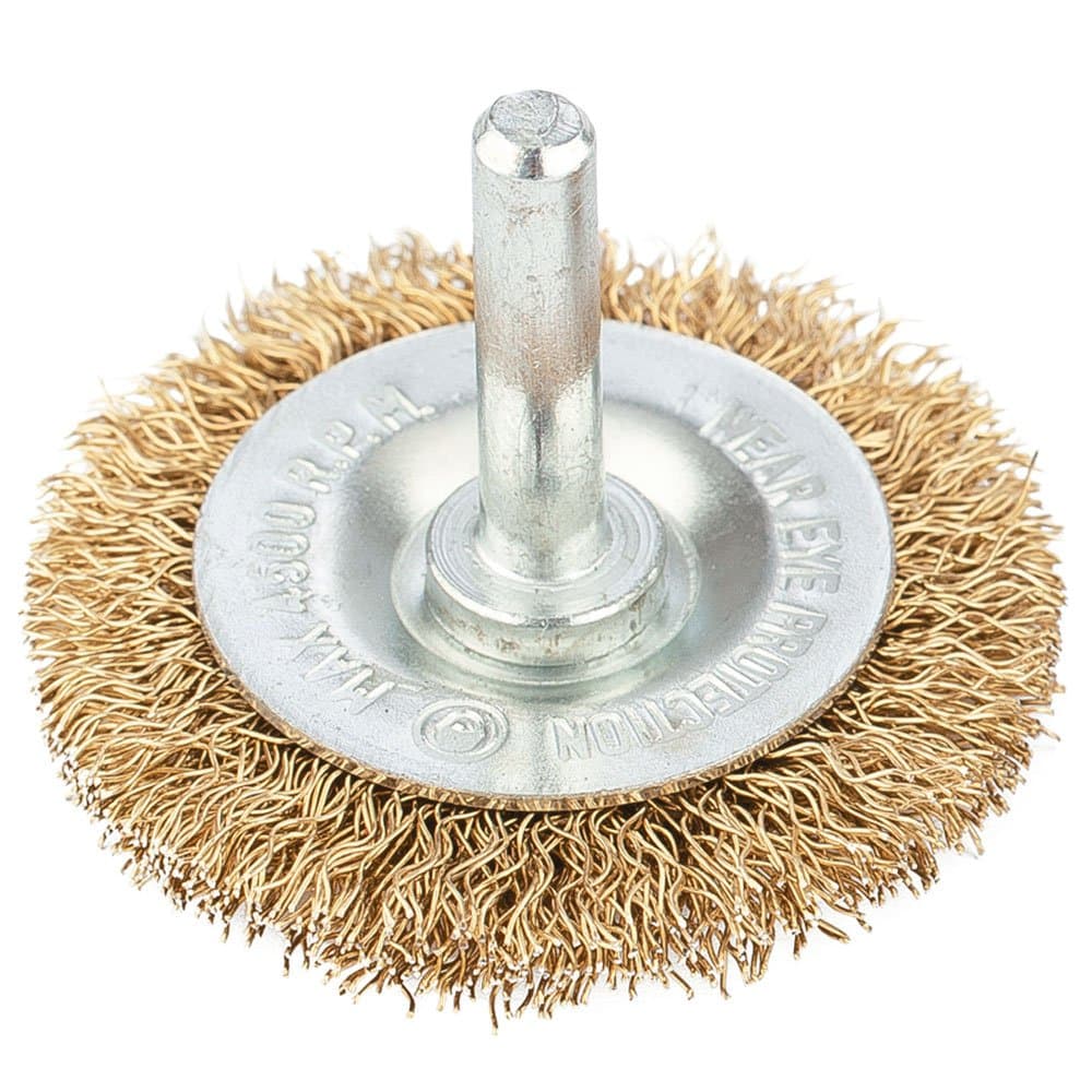Escova Circular de Aco 4Pol Haste 6mm MTX-744509
