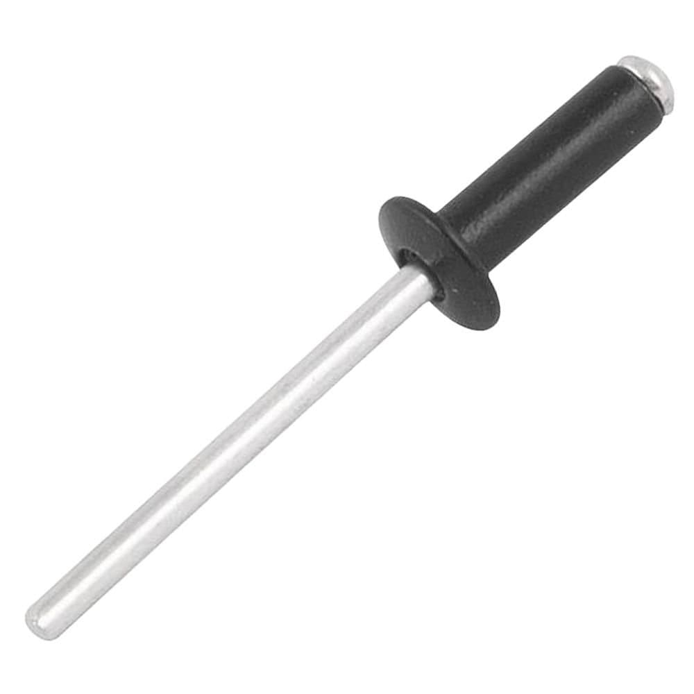 Rebite de repuxo 40 mm x 16 mm preto 50 unidades NOVE54-2838140162