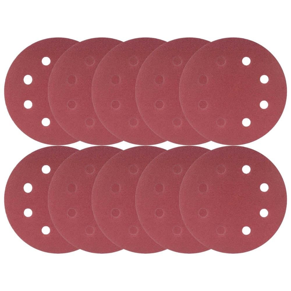 Disco de Lixa com 180mm Grao 120 para Lixadeira LPV 750 com 10 Pecas VONDER-1258180120
