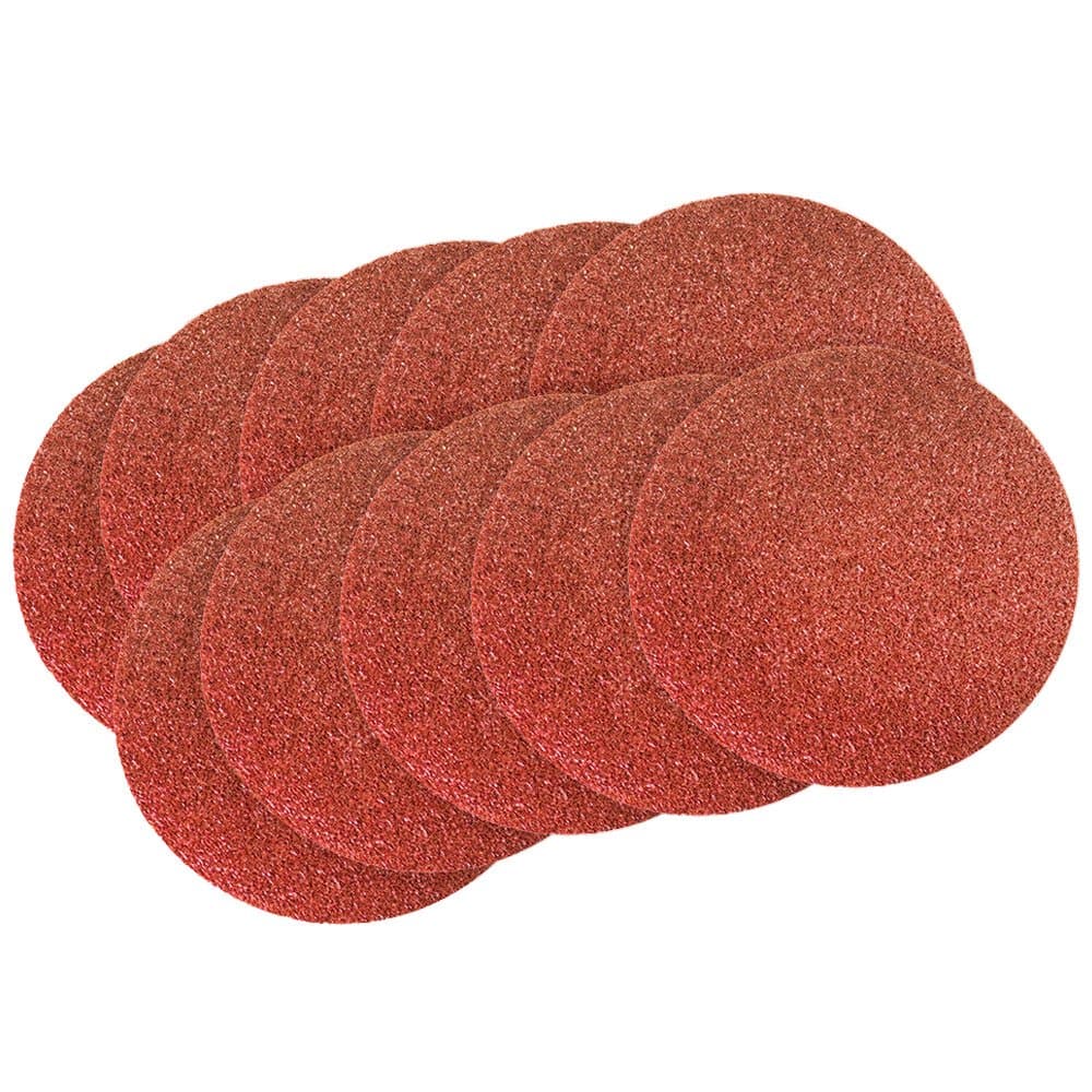 Disco de Lixa 115mm Grao 60 com Velcro 10 Unidades MTX-738209