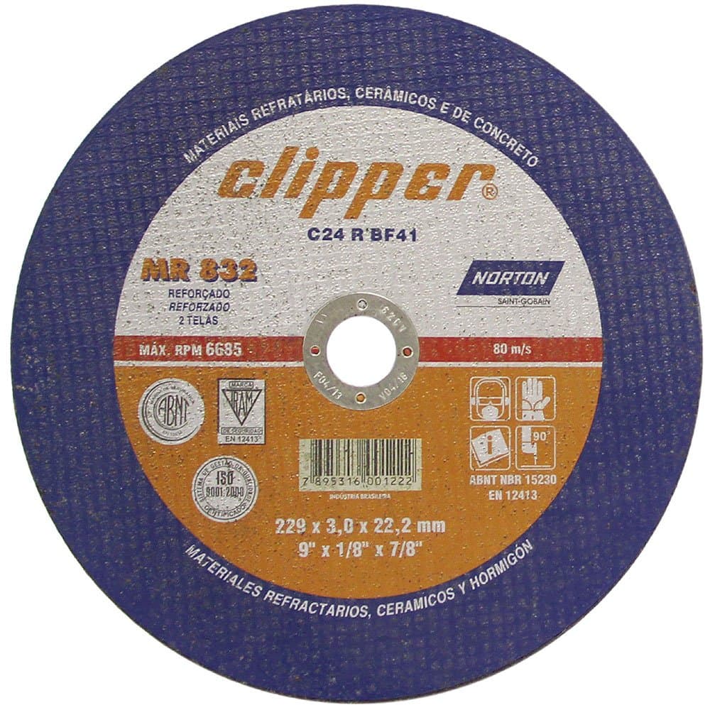 Disco de Corte para Concreto 229x 30 x 222mm NORTON-66252899868