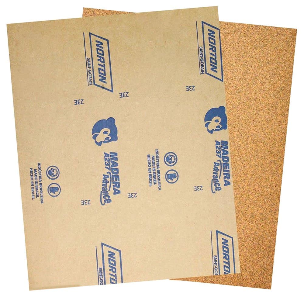 Lixa Massa Madeira Grao 150 225x275mm com 50 Unidades NORTON-5539503050