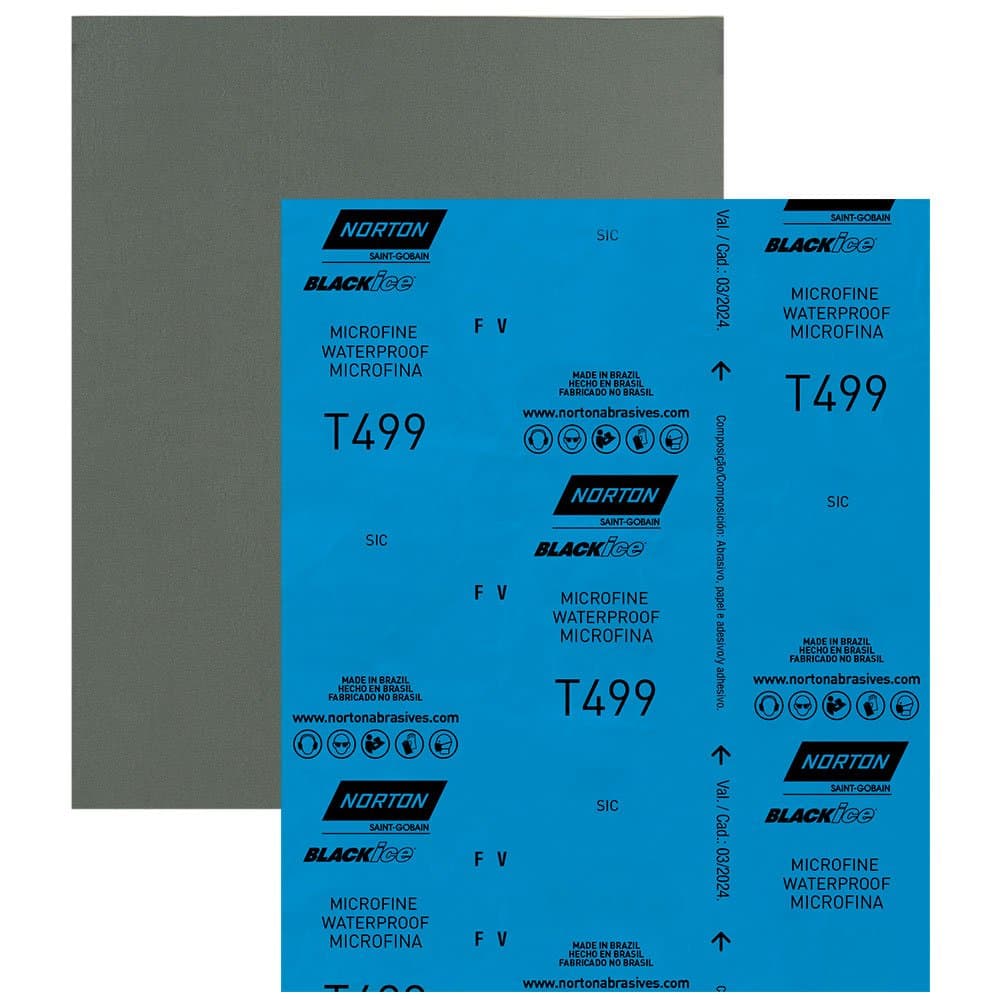 Lixa Dagua Grao 1500 230x280mm com 25 Unidades NORTON-77696093851