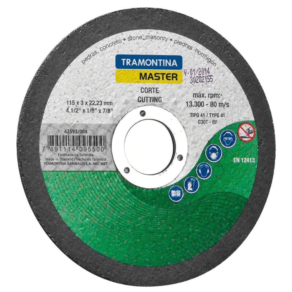 Disco de Corte Fino para Pedras de 412 Pol TRAMONTINA-42593004