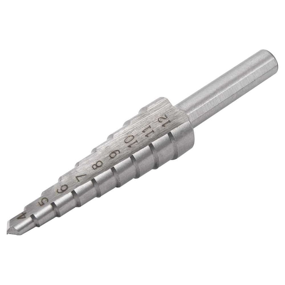 Broca de Aco Rapido Escalonada 4 mm A 12 mm VONDER-5344412000