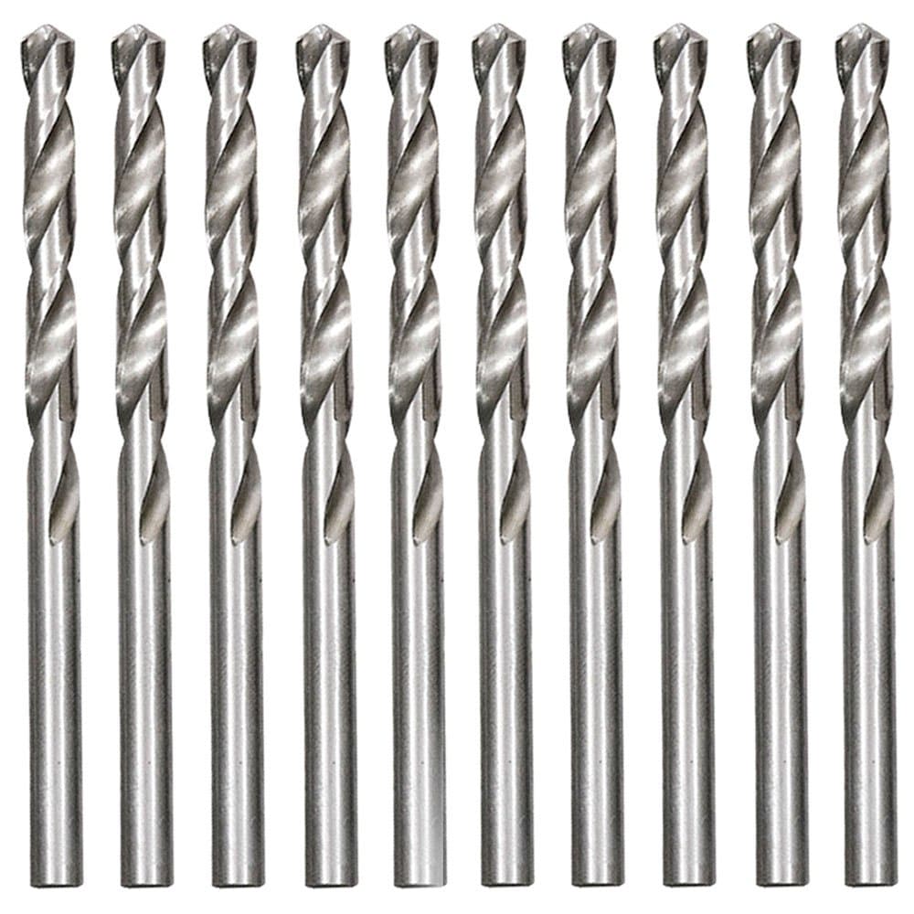 Broca de Aco Rapido Polido HSS para Metal 75mm com 10 Unidades MTX-715759