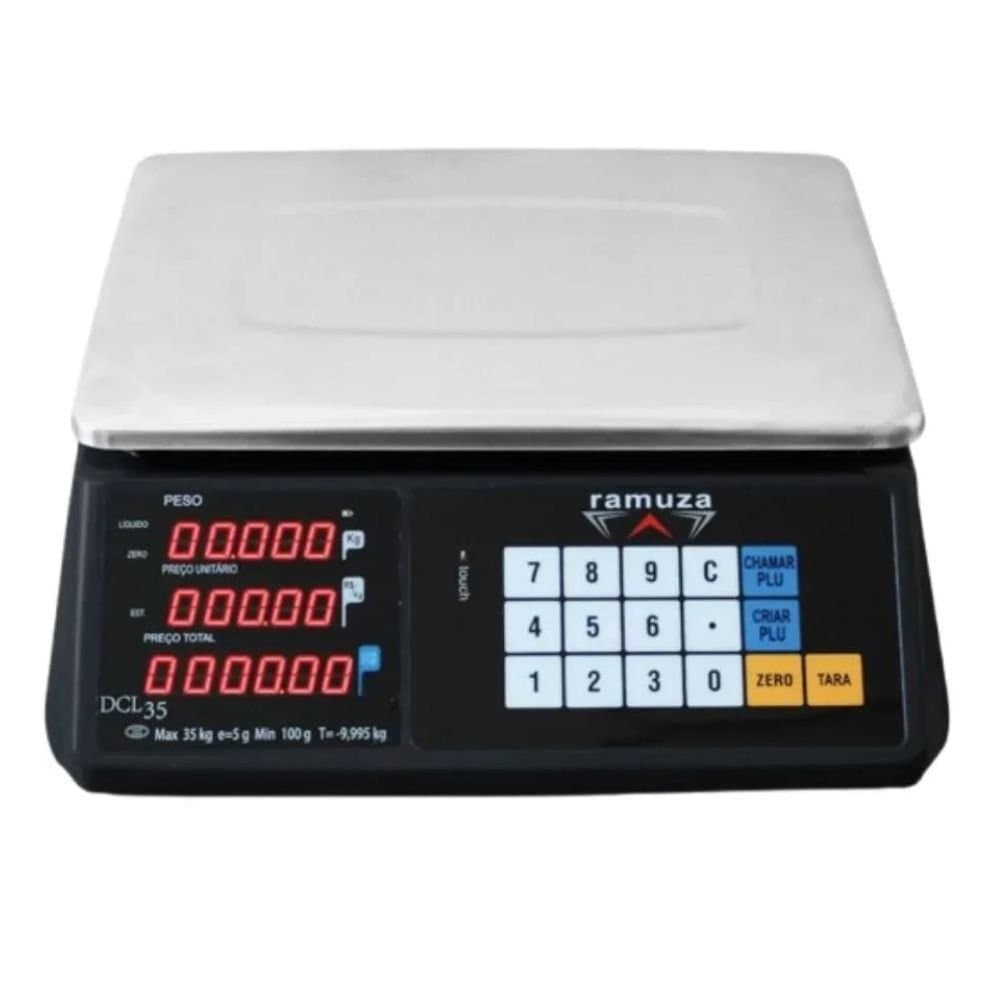 Balanca Computadora DCL 61535kg x 2510g RAMUZA-1174