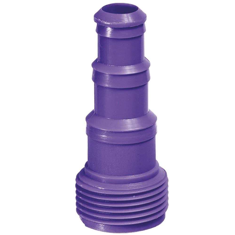 Conector Macho de Plastico 12Pol e 34Pol com Rosca Externa PALISAD-661808