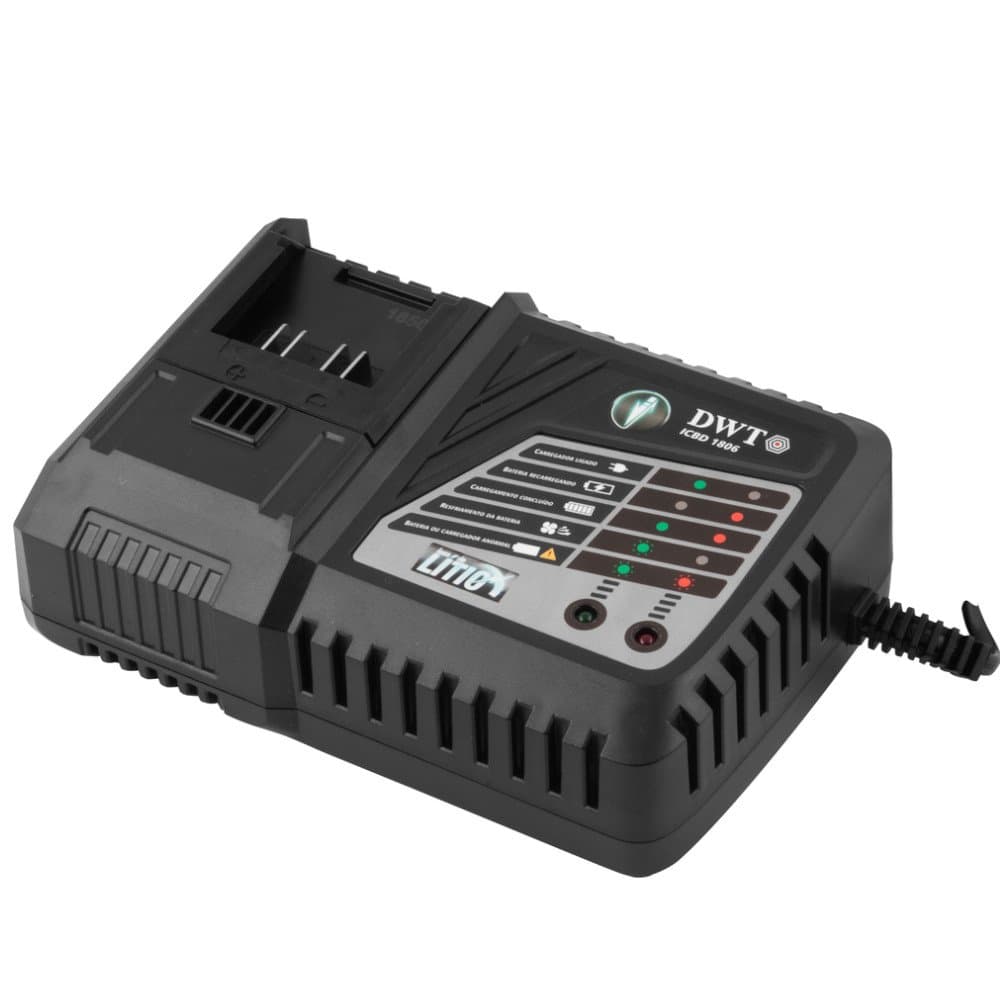 Carregador de Bateria ICBD1806 5A Bivolt Automatico DWT-6014180600