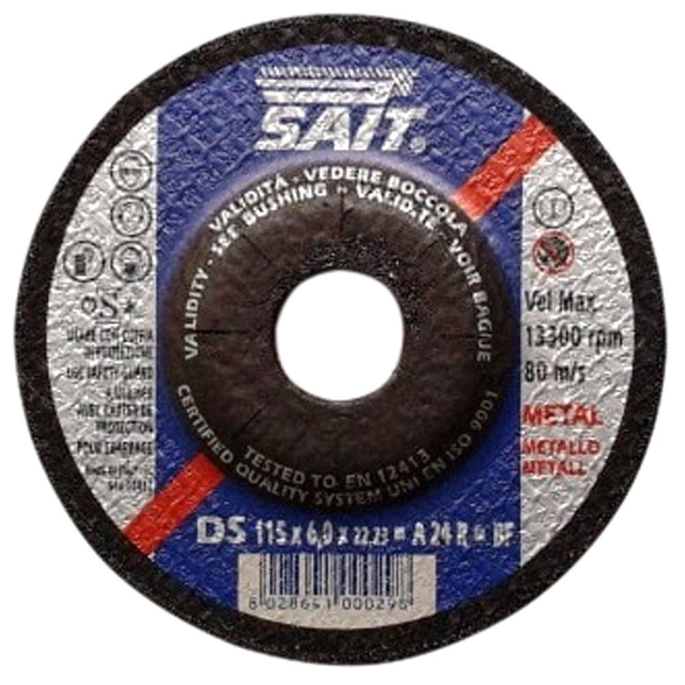 Disco Abrasivo de Desbaste A24R 412 x 6 x 78 Pol SAIT-A24R