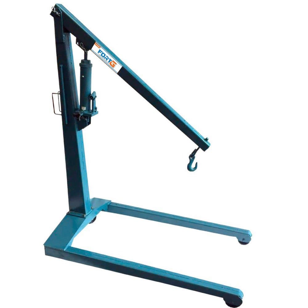 Guincho Hidraulico 500Kg Desmontavel com Roda de PU FORTG-GHU-12D