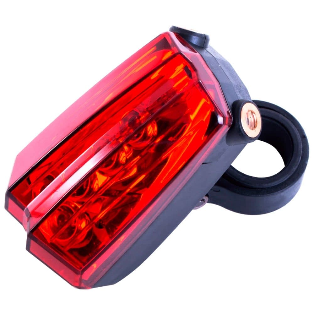 Lanterna Traseira Ciclofaixa Laser para Bicicletas com 5 LEDs BEL-805600