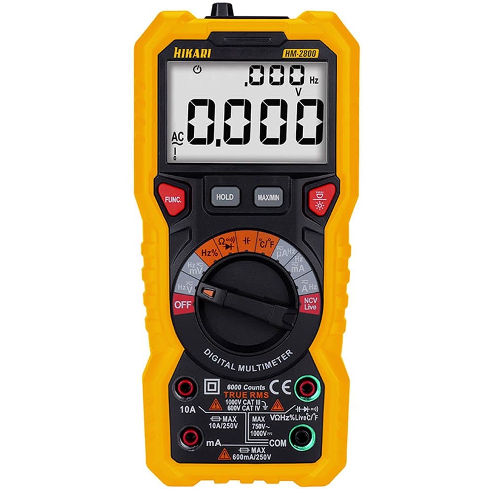 Multimetro Digital com Display LCD Duplo HM-2800 HIKARI-21N263