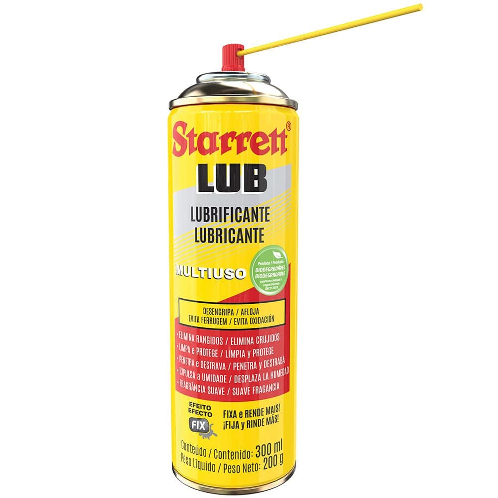 Lubrificante Multiuso 300ml STARRETT-S-LUB300