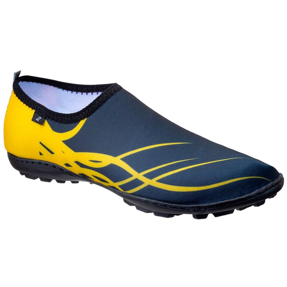 Sapatilha Sport Hibrido Preto e Amarelo Nr 35 Mizzani-8501