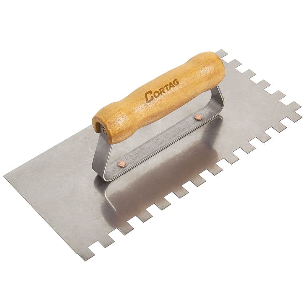 Desempenadeira em Aco Dentada 10 x 10mm x 26cm CORTAG-60904