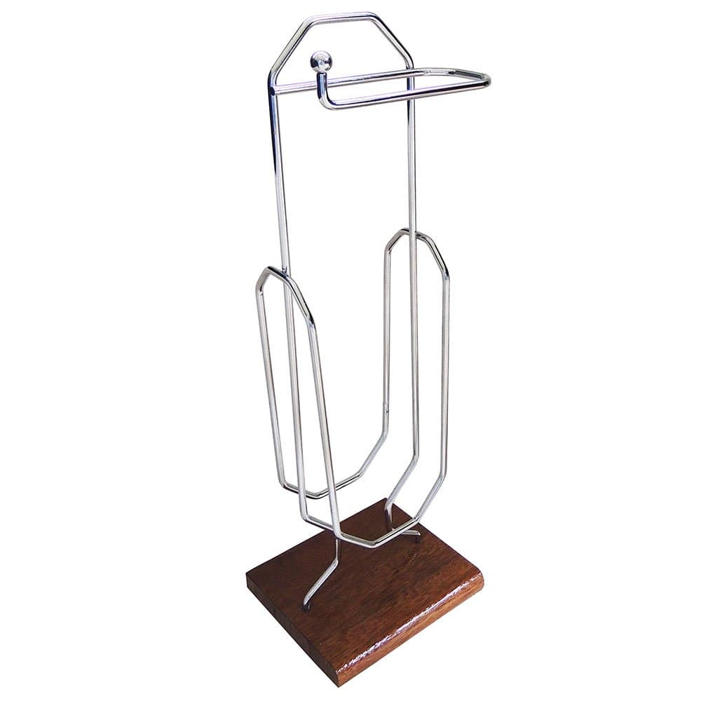 Papeleira Steel Wood Cromado DULER-449