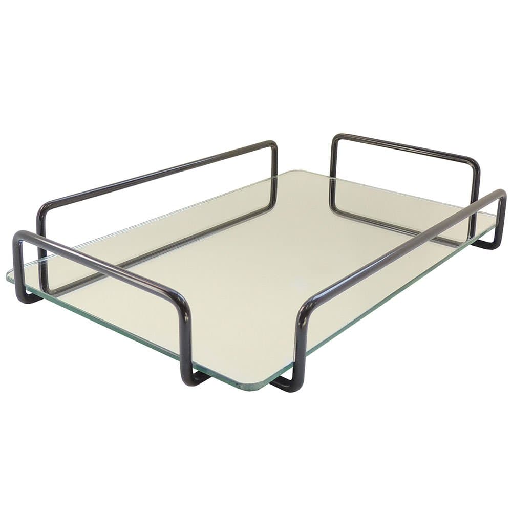 Bandeja Preto Fosco 16x26x4cm DULER-473
