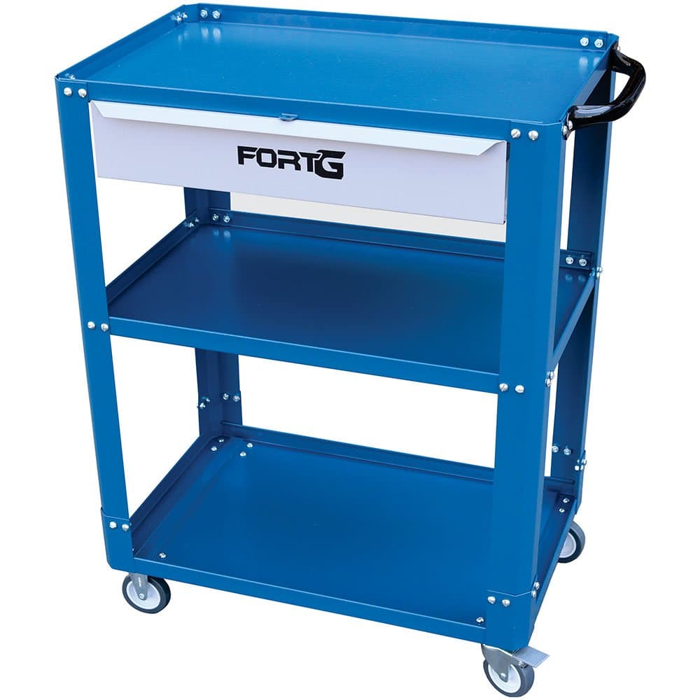 Carrinho Desmontavel Azul com 1 Gaveta FORTG-1446