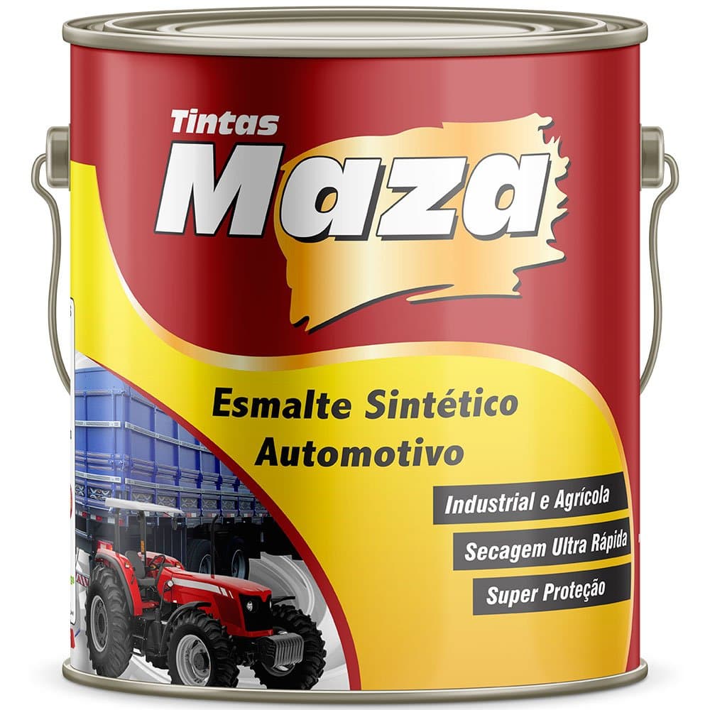Tinta Esmalte Industrial Amarelo Valmet 1982 36L MAZA-16560