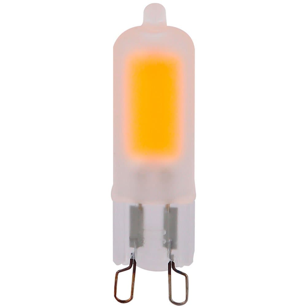 Lampada LED Luz Quente Capsula G9 200 Lumens 2W 220V KIAN-LEDG92W