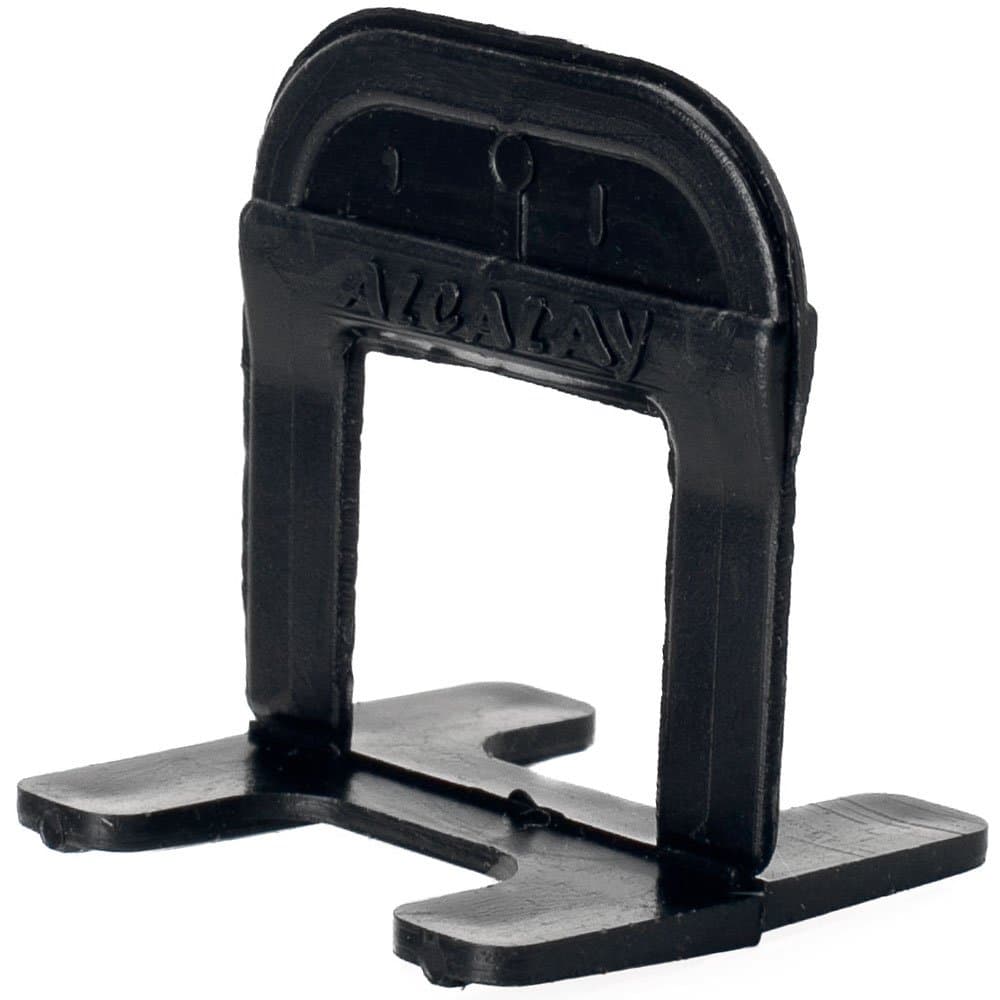 Espacador 2mm para Piso e Porcelanato com 50 Unidades Preto ALCALAY-95427