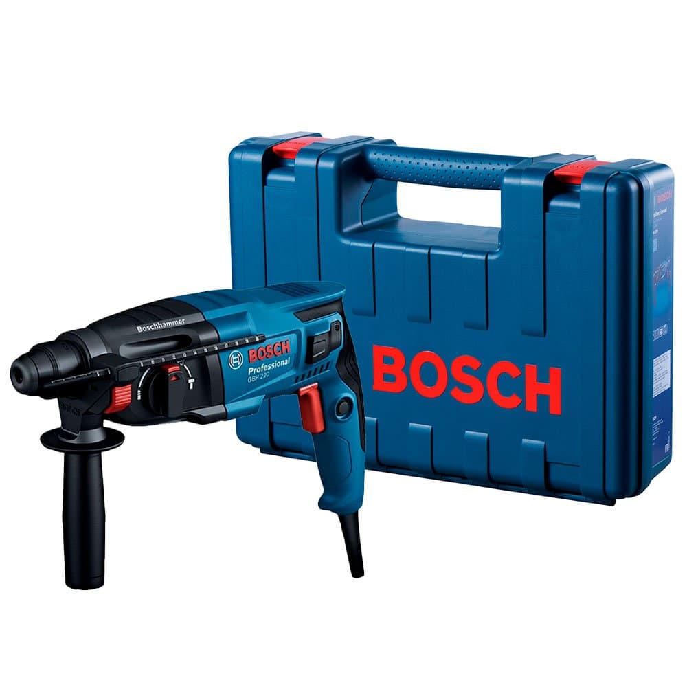 Martelete GBH-220 720W 127V com Maleta BOSCH-06112A60D0-000