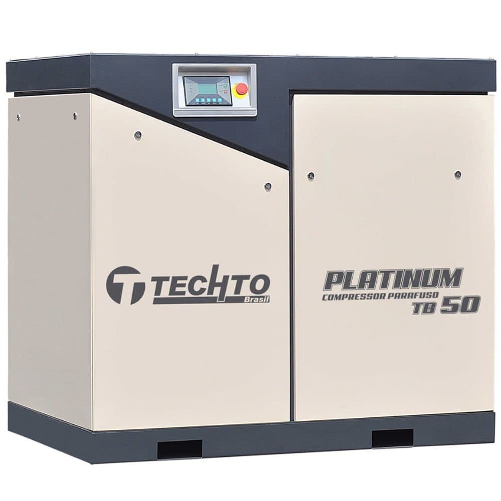 Compressor Parafuso Platinum TB50 50HP 227 Pes 380V - Trifasico TECHTO-663