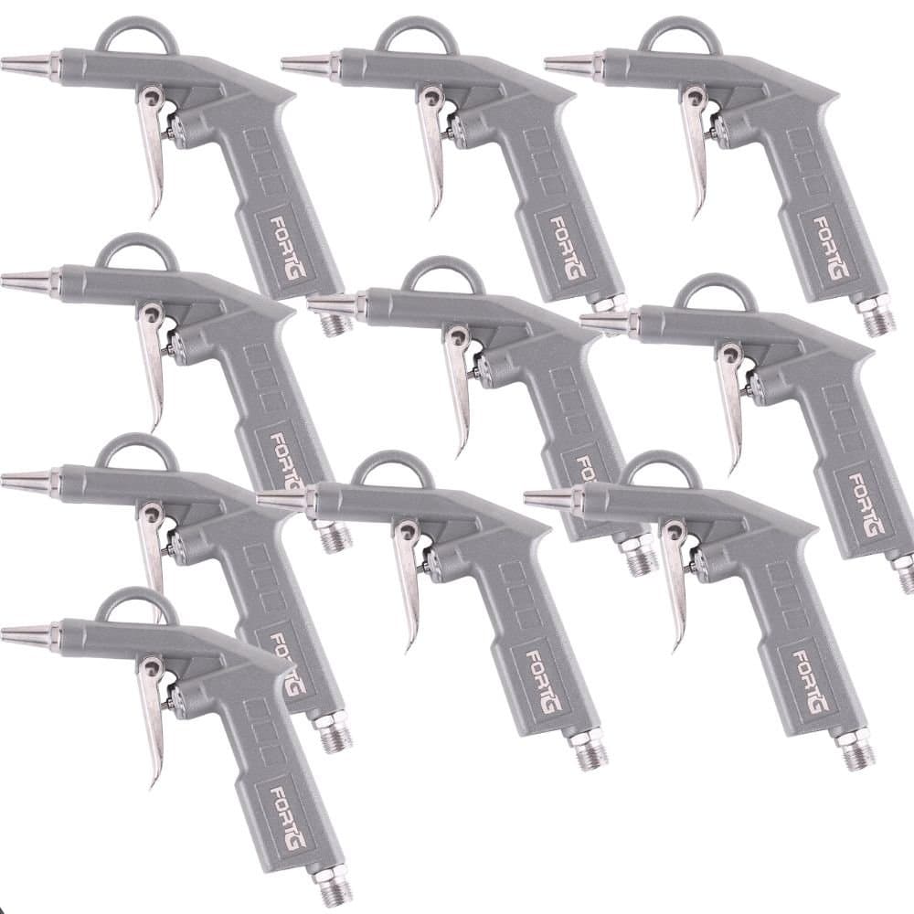Kit com 10 Pistolas de Ar BSP 14Pol para Limpeza FORTGPRO-K8573