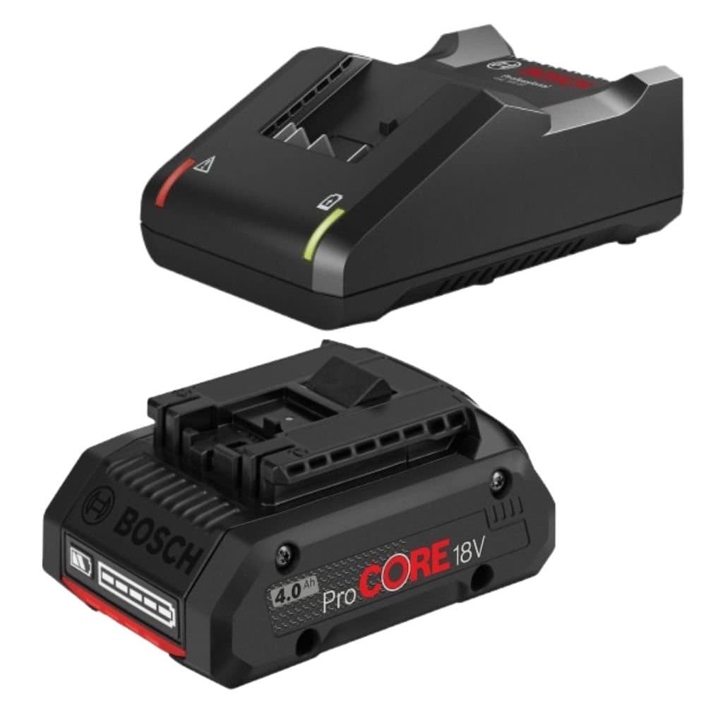 Combo Carregador Rapido de Baterias GAL 18V-40 18V 4Ah Bivolt Bateria Ions de Litio ProCORE 18V 40Ah BOSCH-K8988