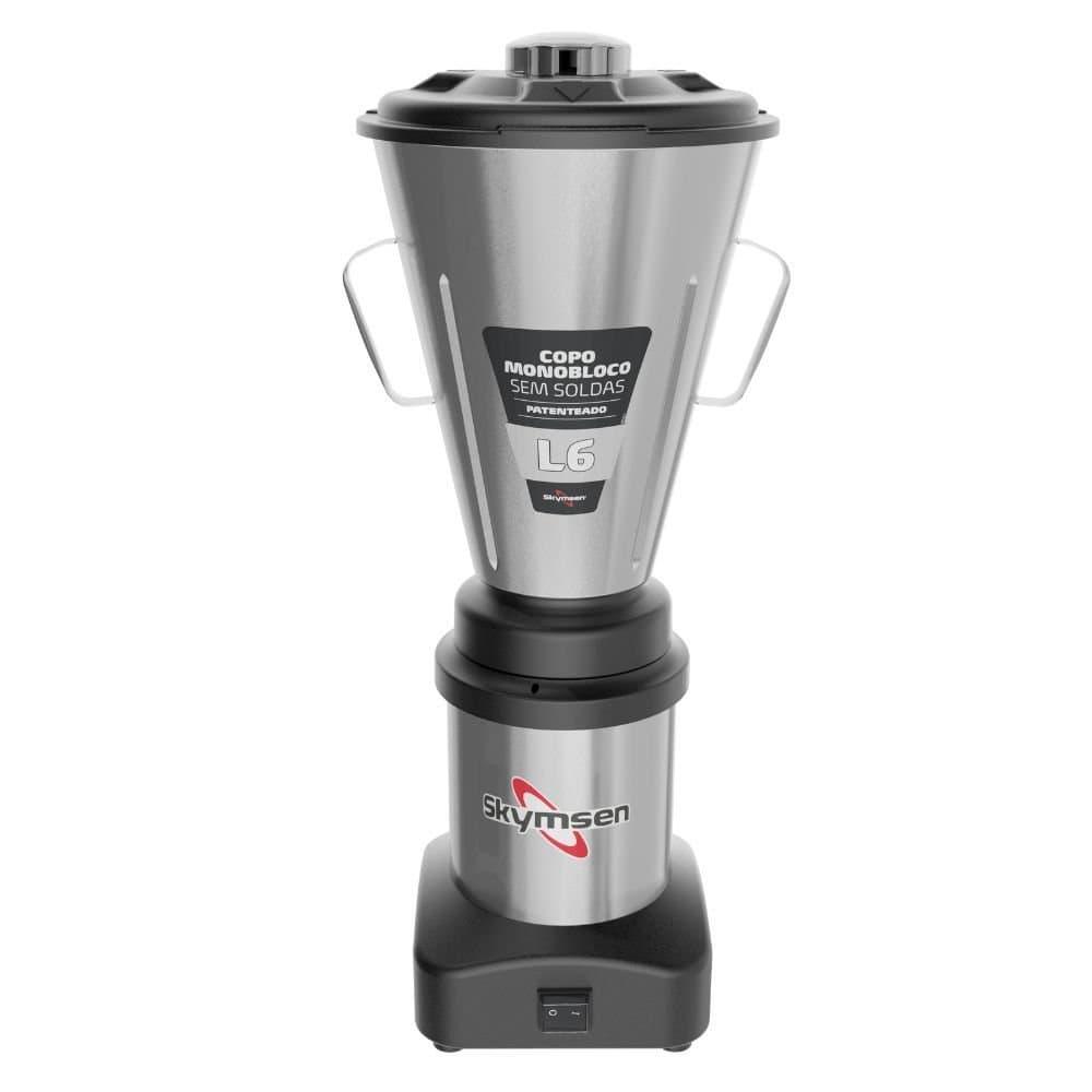 Liquidificador Comercial Monobloco Copo Inox 6 Litros 665W Bivolt SKYMSEN-709816