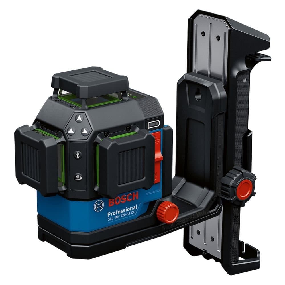 Nivel a Laser GLL 18V 3 Linhas Verdes 240m com Maleta sem Bateria BOSCH-06010651G0-000