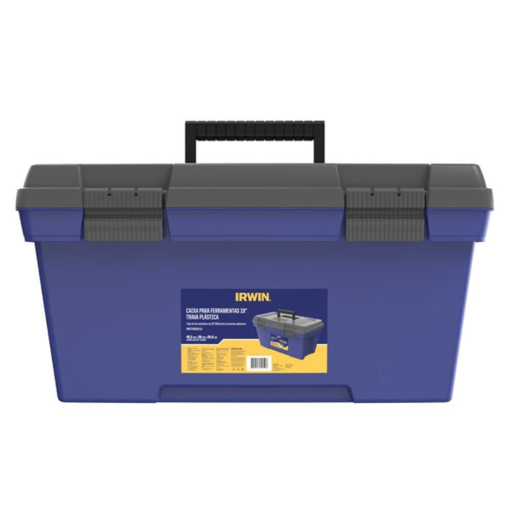 Caixa para Ferramentas 19 Pol com Trava Plastica IRWIN-IWST19301A-LA
