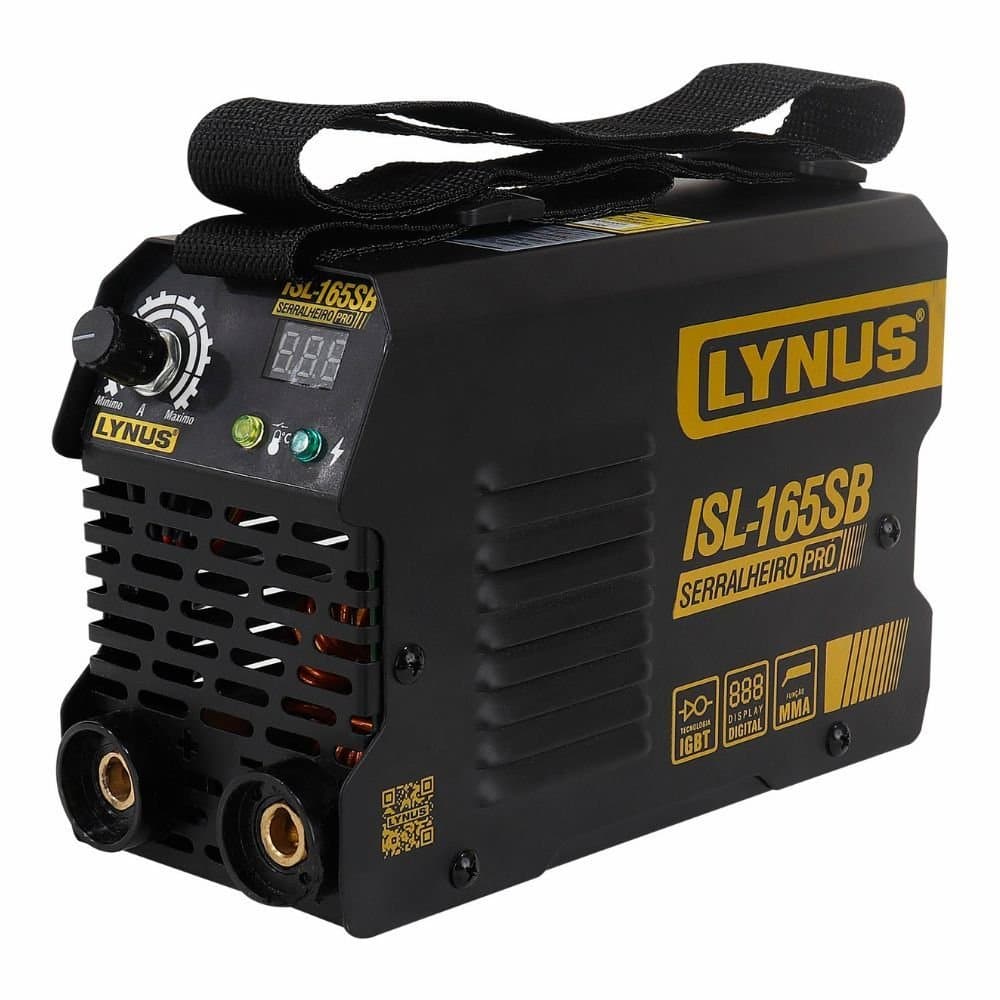 Maquina Inversora de Solda TIGMMA Serralheiro Pro ISL-165SB 120A Bivolt LYNUS-000035600
