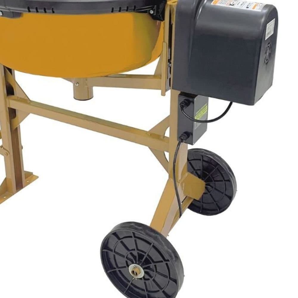 Combo Betoneira 150L Motor 12CV 220V com Chave de Seguranca Carrinho de Mao 45L MOTOMIL-K9259