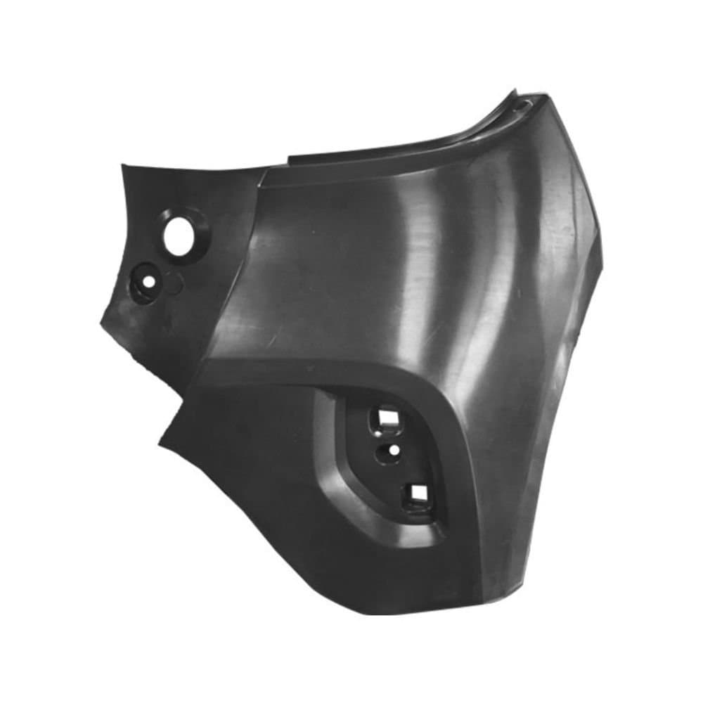 Polaina Parachoque Traseiro Direito Kwid 2022 a 2025 Superior Preto Liso DTS-4018