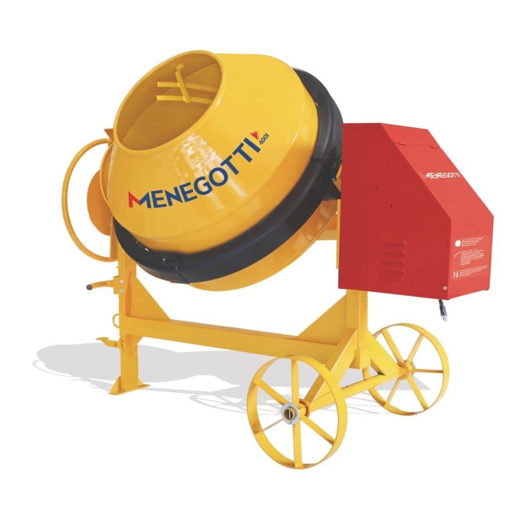 Betoneira Rental 400L 2CV Trifasica 220V com Roda e Kit de Seguranca MENEGOTTI-40012122
