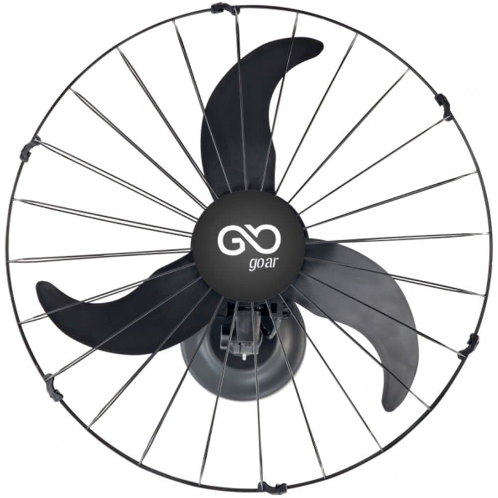 Ventilador de Parede 60cm 180W Bivolt Preto V60 GOAR-V60PPRRB