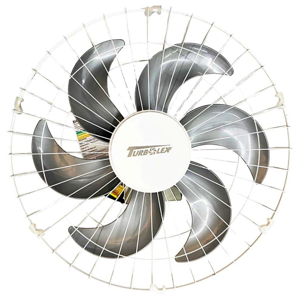 Ventilador de Parede Branco 50cm 200W Bivolt com Grade C40 Fios VITALEX-4212