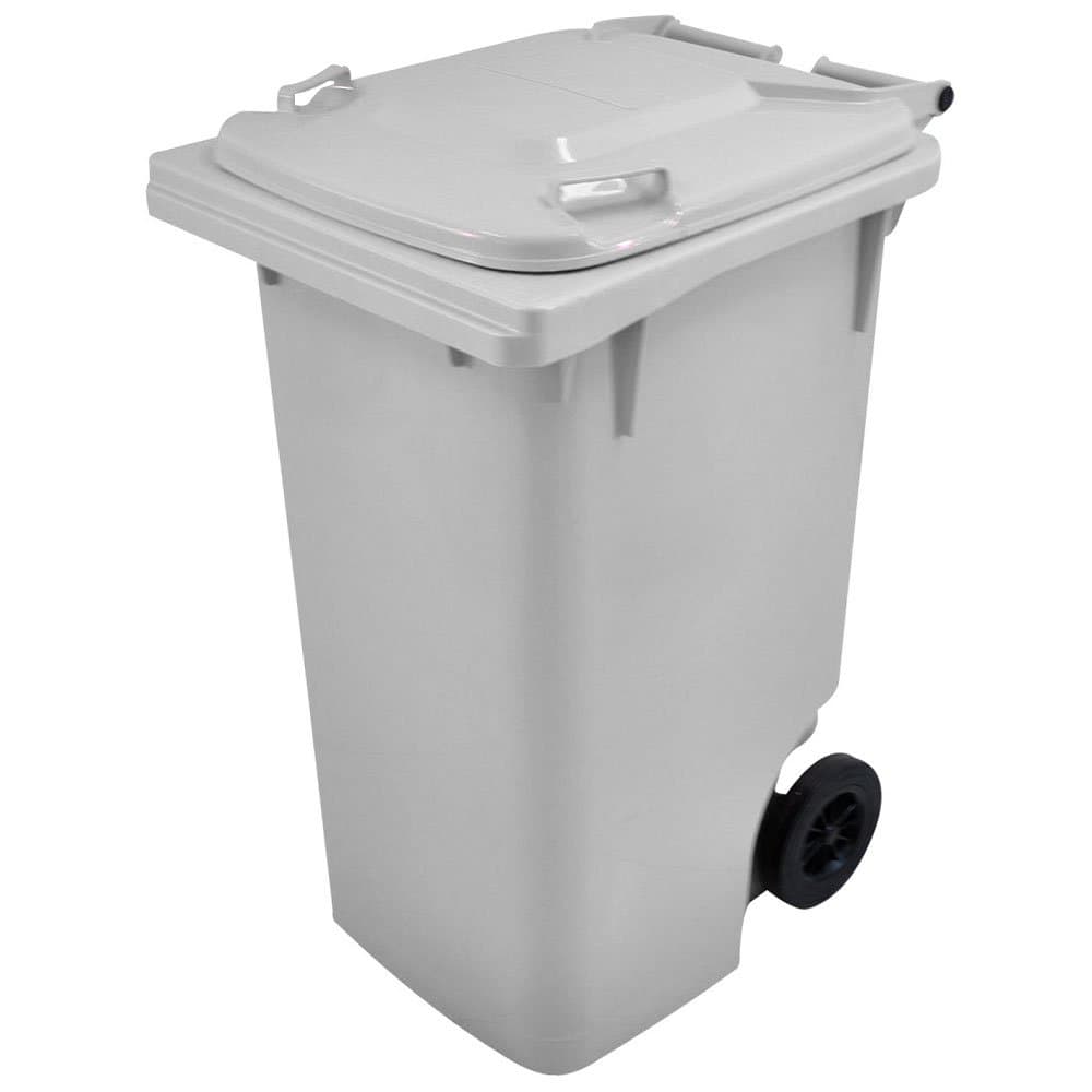 Cesto Gari Cinza 240L com Rodas 200mm BRALIMPIA-C240CZ